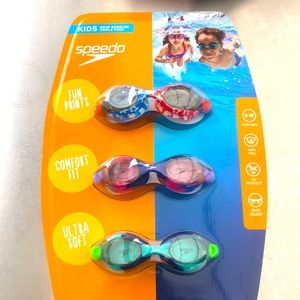 Speedo kids swim goggle triple pack
